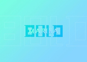 Marina -Schriftart