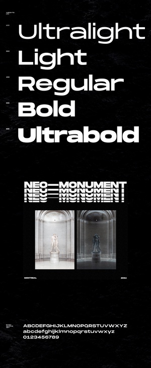 Monument Extended Font – New Free Typeface