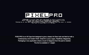 Pixel Pro – Free VIP Font