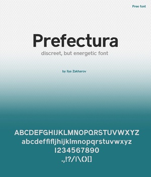 Prefectura Free Font