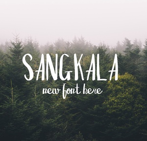 Sangkala Font | Wedding Typeface