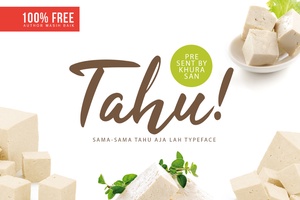 Guión de fuentes de tofu