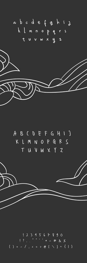 Weslona Font - шрифт сценария ручной работы