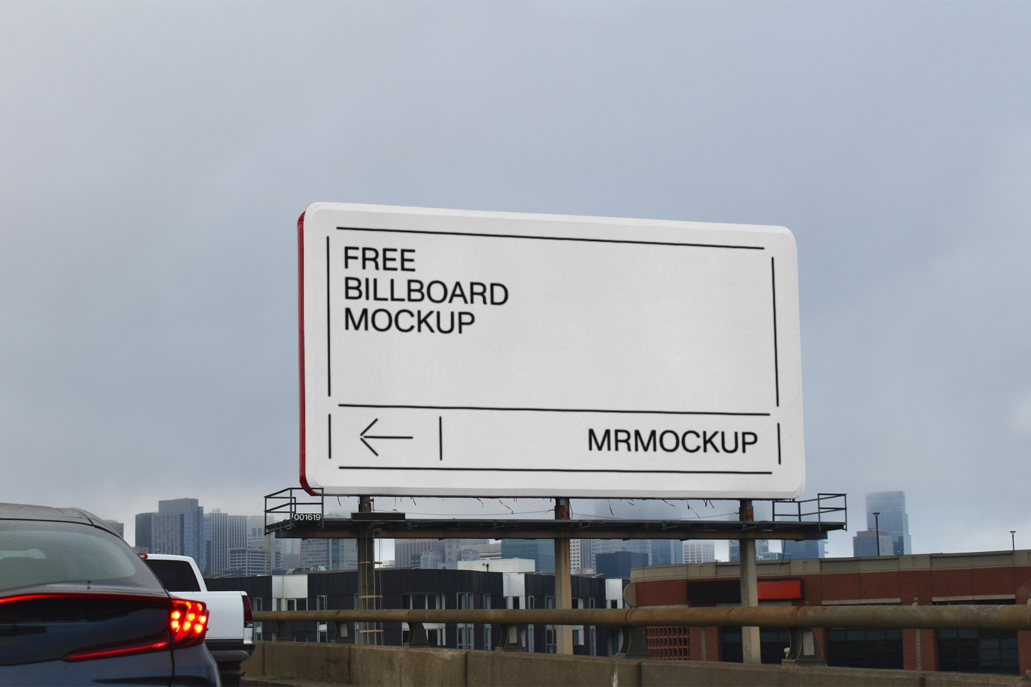 Big City Billboard PSD Mockup