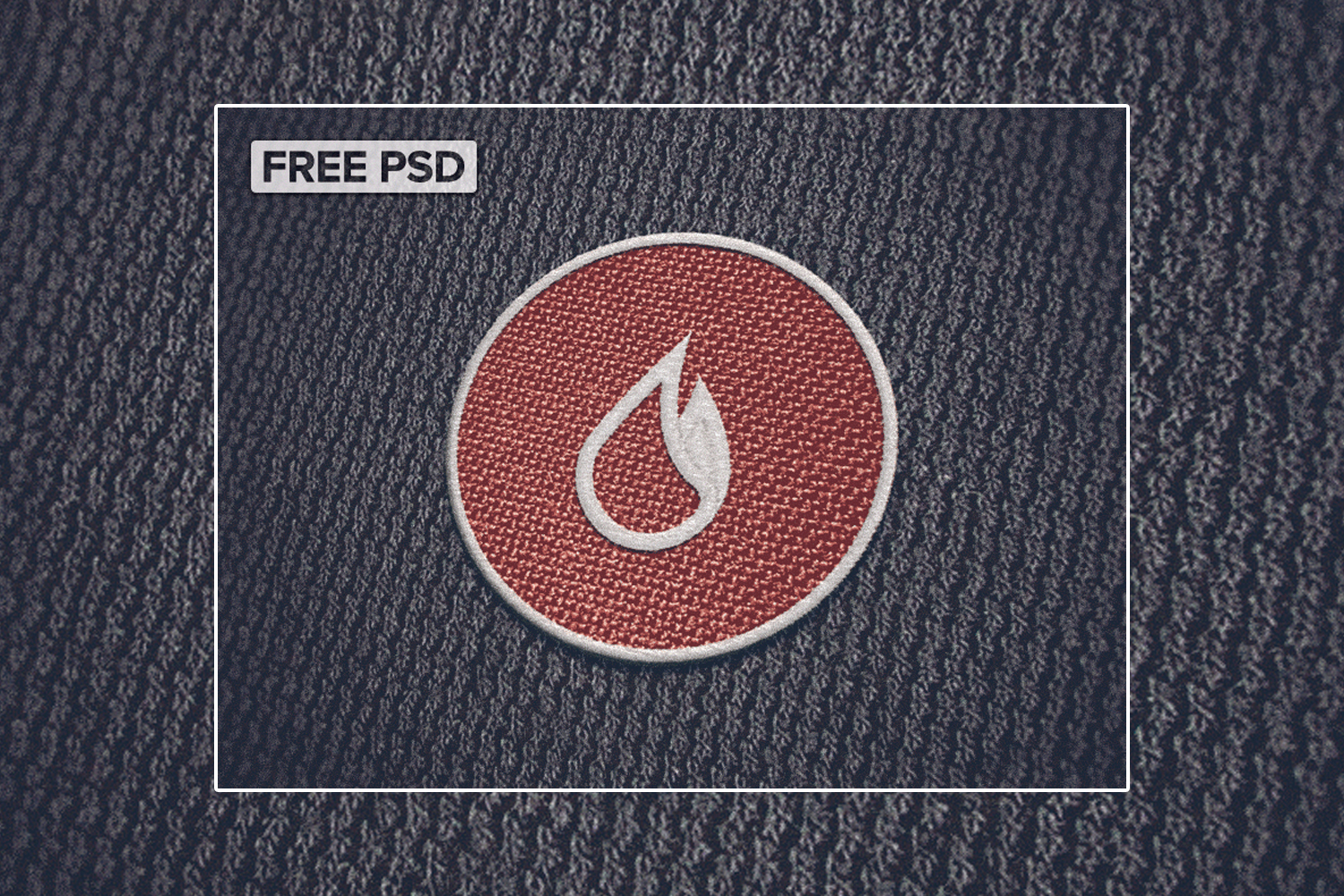 Embroidery Logo Mockup - Free PSD Resources - Download Sketch Resource