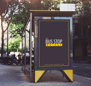 Bus Stop Mockup