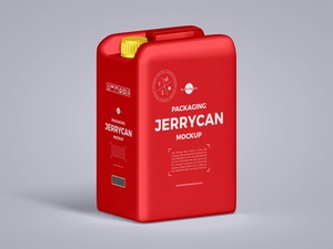 Jerrycan Packaging Mockup
