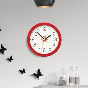 Макет брендинг логотипа настенных часов