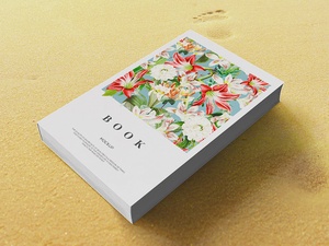 Book Cover Mockup – Free PSD
