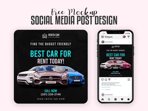 Social Media Post Mockup – Free Resource