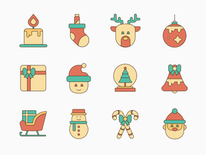 12 Рождественские иконы