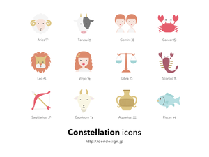 Icônes constellation