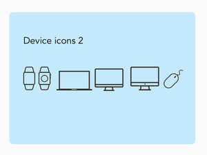 Pack icônes d’appareil 2
