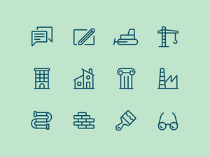Building Icons Pack