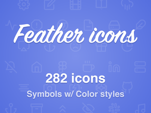 Feather Icons Symbols Sketch Resource