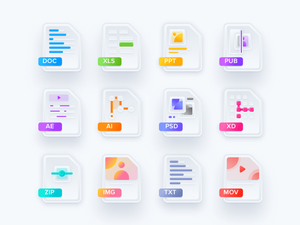 12 File Icons Sketch Resource