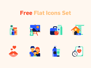 Flat Icons Set