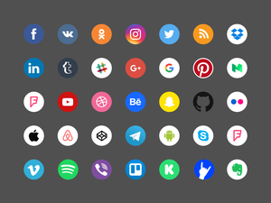 Social Icons Set