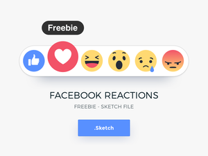 Iconos de reacciones de Facebook