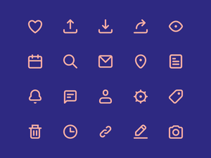 General Line Icons
