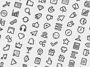 100 Essential Icons Sketch Resource
