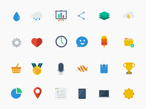 Colorful General Icons