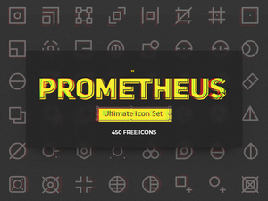 Ensemble d’icônes Prometheus