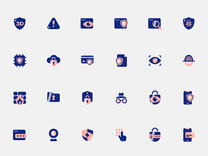 24 Security Icons Sketch Resource