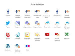 Social Icons for Sketch