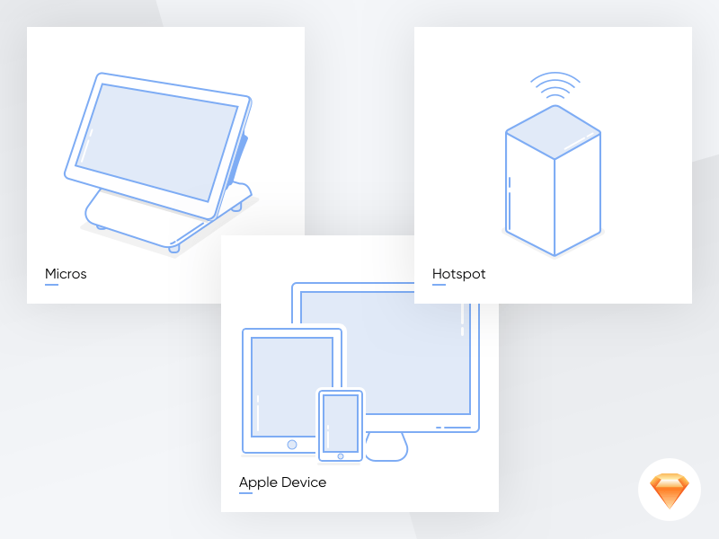 Device Illustrations - Misc - Download Sketch Resource