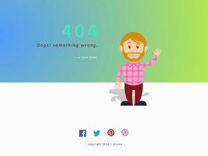 404 Página