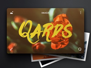 Qards – Tarjeta de componente de imagen