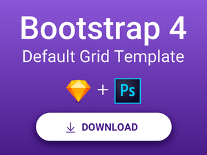 Bootstrap 4 Grid Template