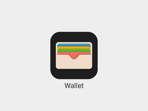 Wallet Icon in Sketch