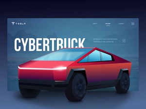 Tesla Cybertruck Illustration
