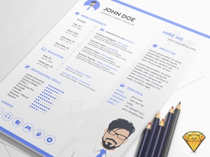 Resume Template for Sketch