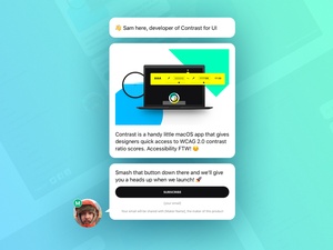 Product Hunt “Upcoming” Sketch Template
