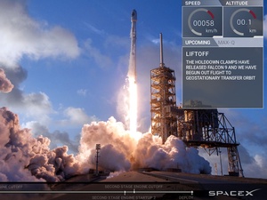 SpaceX.com joueur en direct