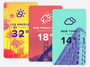 Wetter App Konzept