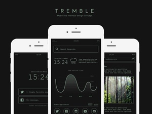 TREMBLE App Concept