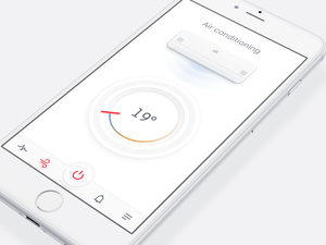 Air Conditioning App Concept