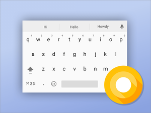 Клавиатура Android Handset для эскиза