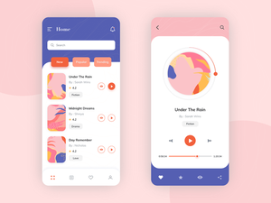 Audio Books App Concept