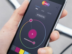 Color Picker App Konzept