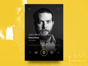 Music Player in Sketch