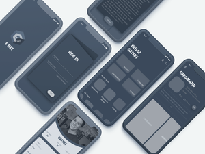 Mobile Store Wireframe Sketch Ressource
