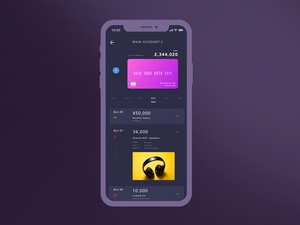 Finance Tracking App Concept