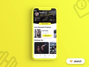 Fitness App Concept