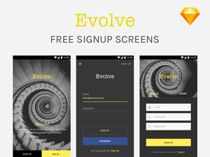 Sign Up Screens