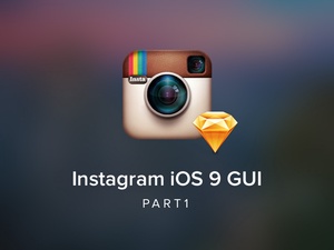 Instagram iOS9 GUI - Часть 1